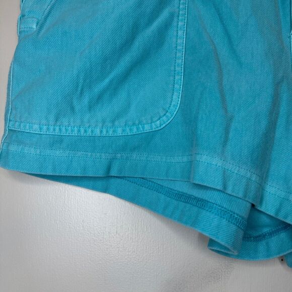 ATHLETA women's size XL Farallon stretch comfort drawstring teal shorts - Picture 10 of 12